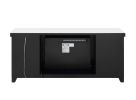 ACME Noralie TV STAND W/FIREPLACE & LED Mirrored & Faux Diamonds LV00315