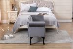 Loveseat Small Sofa Small Mini Room Couch Two-Seater Sofafor Small Space Office Studio Apartment Bedroom; GREY