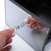 3-Drawer Mirrored Nightstand, Modern End Table for Bedroom, Living Room, Silver