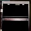 European-style retro with full-length mirror wooden vertical jewelry cabinet