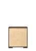 Escher Nightstand w/USB Dock; Gray Oak 27653