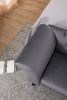 Loveseat Small Sofa Small Mini Room Couch Two-Seater Sofafor Small Space Office Studio Apartment Bedroom; GREY