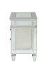 Varian Nightstand in Mirrored 26153