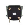COOLMORE Fish Tail Accent Chair Leisure Single Chair With Golden Feet
