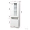 Side board Side cabinet with LED light shelving drawer white side cabinet Side cabinets in the living room