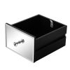 FCH Mirrored Nightstand; Silver Side/End Table for Living Room Bedroom