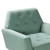 Padus Armchair with Metal Base