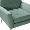 Padus Armchair with Metal Base
