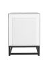mirrored 2 drawer nightstand; Modern End Table with Drawer; Bedside Table for Bedroom; Living Room