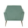 Padus Armchair with Metal Base