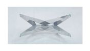 Clear Glass Dining Table