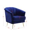 Eivor Chair; Blue Velvet LV00211