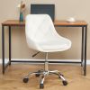 Modern velvet fabric living room furniture dining chair, soft and comfortable, lift adjustment, free movement convenient, save space.(set of 1)