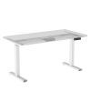 Electric Stand up Desk Frame, Dual Motor Load  Ergonomic Electric Standing Desk Frame 3-Stage Height Adjustable with Memory Controller - Frame Only