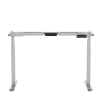 Electric Stand up Desk Frame, Dual Motor Load  Ergonomic Electric Standing Desk Frame 3-Stage Height Adjustable with Memory Controller - Frame Only