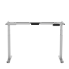 Electric Stand up Desk Frame, Dual Motor Load  Ergonomic Electric Standing Desk Frame 3-Stage Height Adjustable with Memory Controller - Frame Only