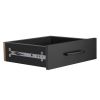Nightstand with 3 Drawers and Cabinet; USB Charging Ports;  Wireless Charging and Remote Control LED Light