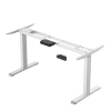 Electric Stand up Desk Frame, Dual Motor Load  Ergonomic Electric Standing Desk Frame 3-Stage Height Adjustable with Memory Controller - Frame Only