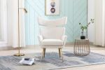 COOLMORE Accent Chair ; leisure single chair with Golden feet