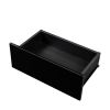 Modern High gloss UV Night Stand with 2 drawers & LED lights