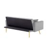 Convertible Folding Futon Sofa Bed ; Sleeper Sofa Couch for Compact Living Space.