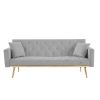 Convertible Folding Futon Sofa Bed ; Sleeper Sofa Couch for Compact Living Space.